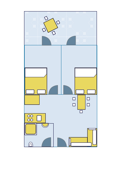 Plan apartamentu - 5 - 4+2